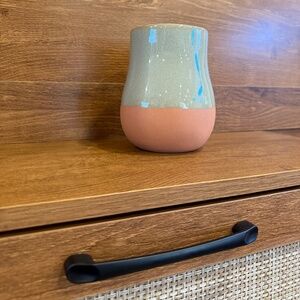 Terracotta & Glaze small Vase
